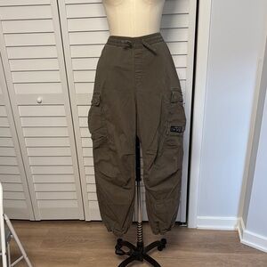 H&M men’s Olive Cargo Pants size XL